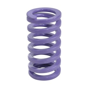 紫色矩形弹簧